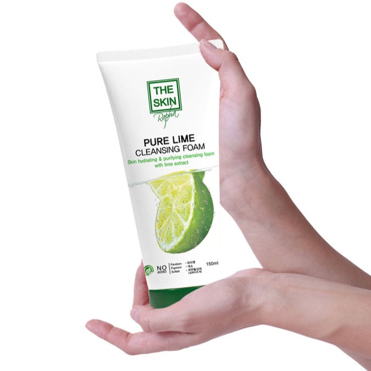 THE SKIN RAPHA PURE LIME CLEANSING FOAM